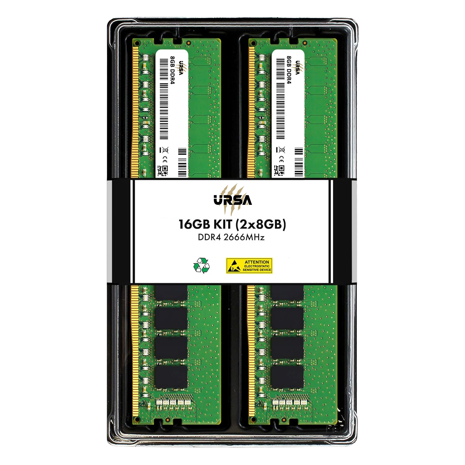 URSA 16 GB DDR4 RAM 2666 MHz