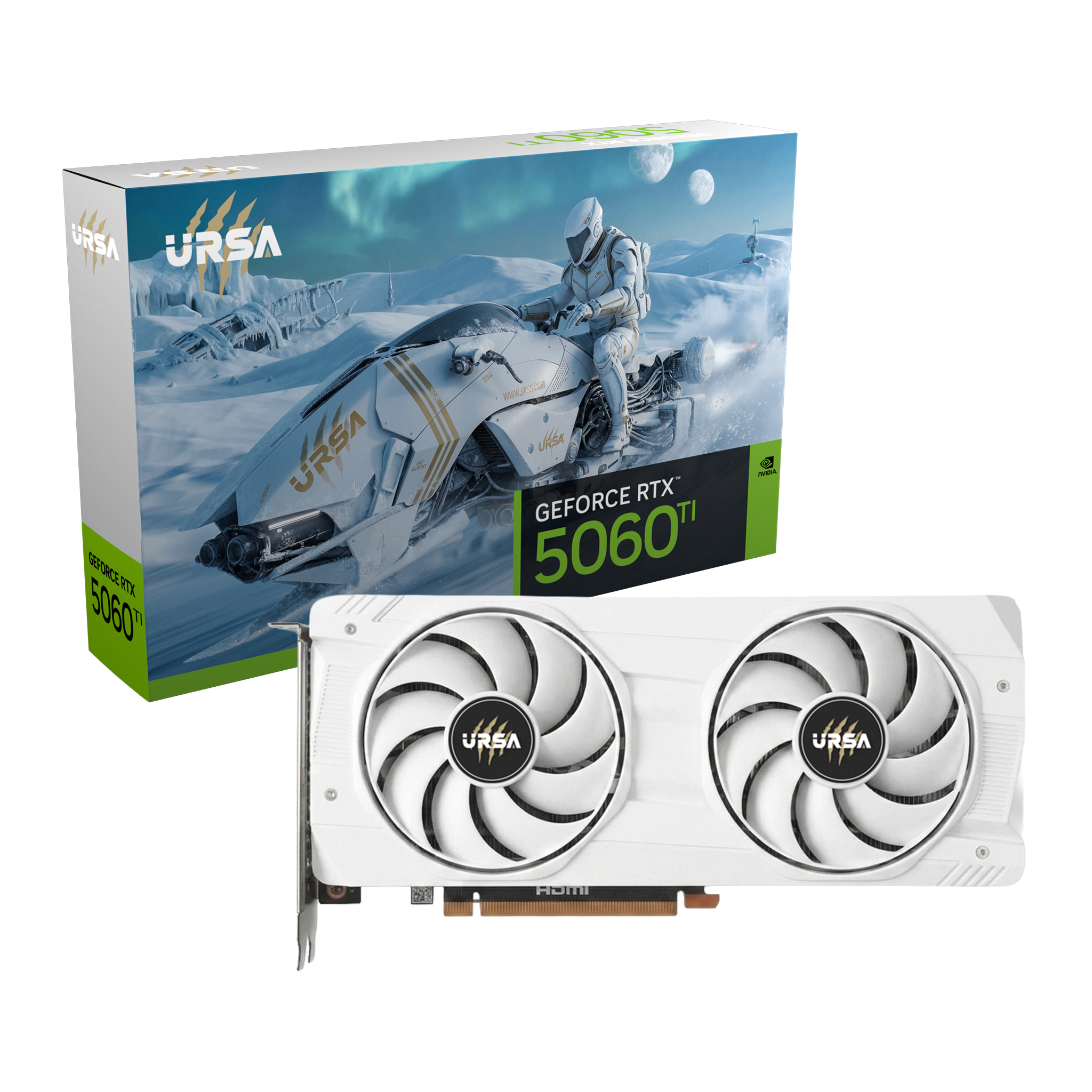URSA GeForce RTX 5060 Ti 8GB White