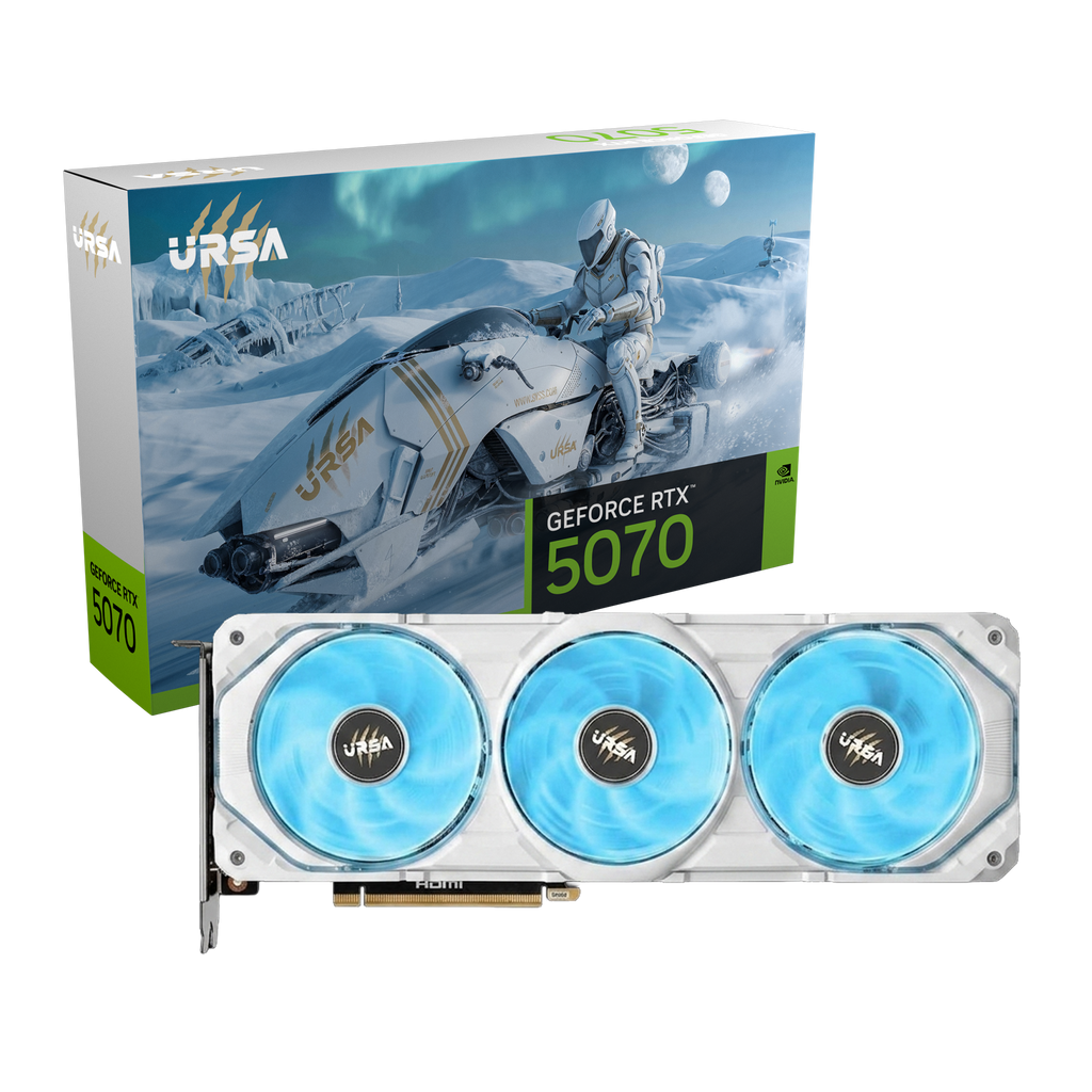 URSA GeForce RTX 5070 White