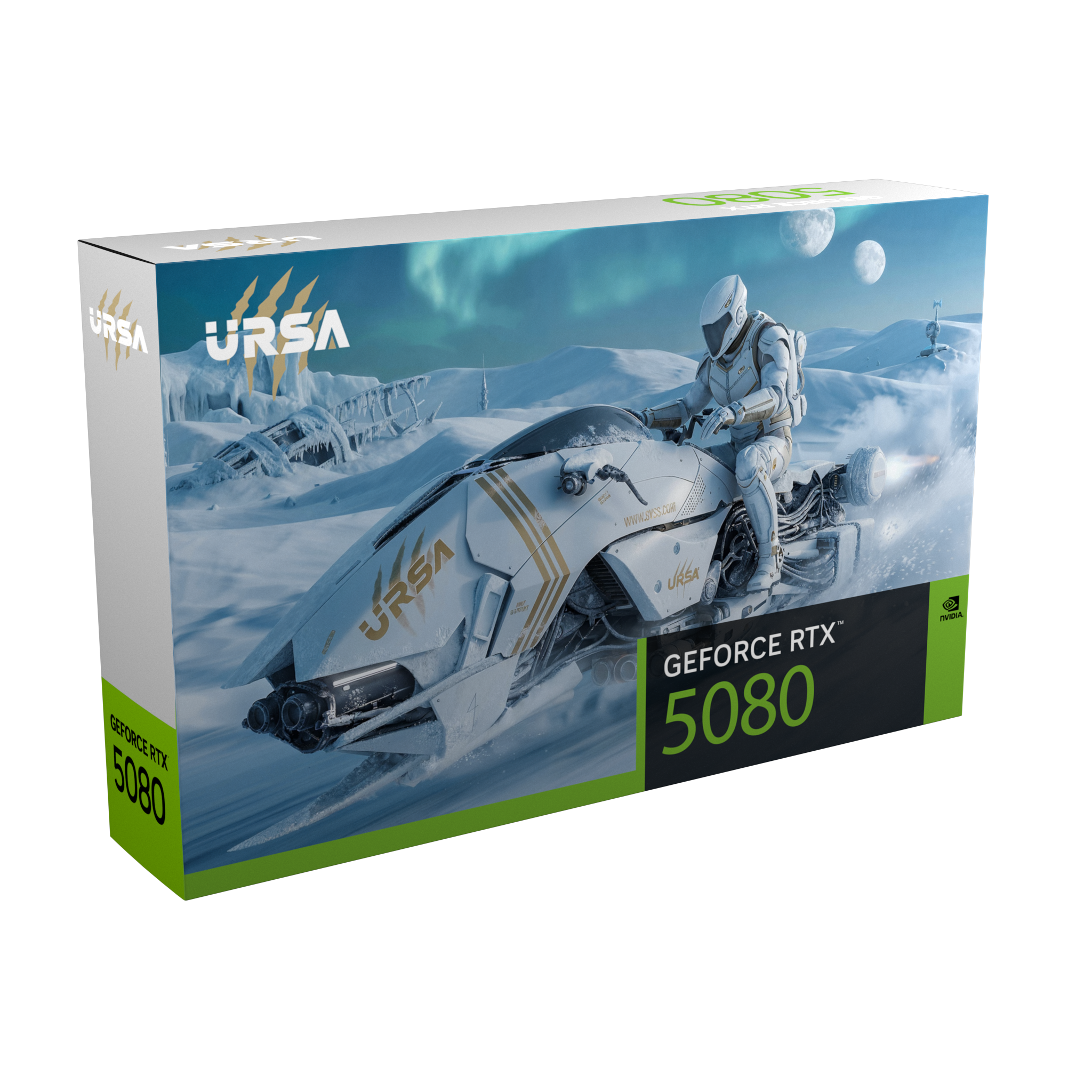 URSA GeForce RTX 5080 White